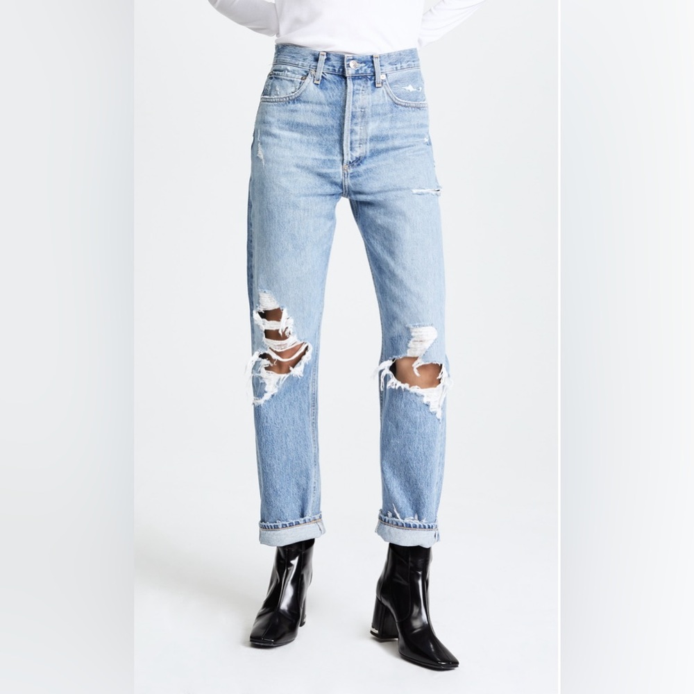 🚨SOLD🚨NWOT Agolde 90s Mid Rise Jeans size 29 - Picture 8 of 8